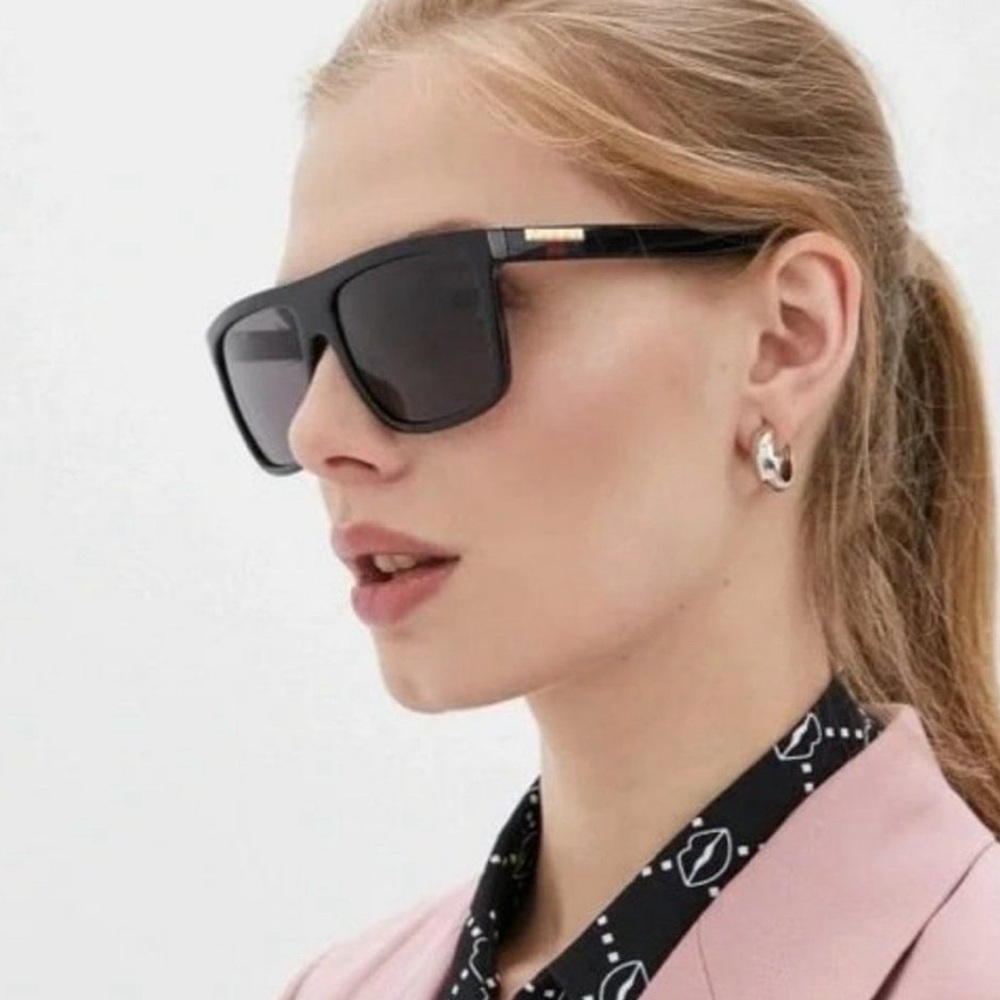 NEW GUCCI SUNGLASSES GG0748S 001 BLACK MEN GUCCI EYEWEAR